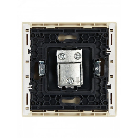 FORTE&PIANO Розетка TV проходная FP429 ваниль IEK