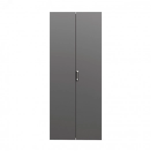 Дверь двойная сплошная IT-CQE 1400x800. RAL9005