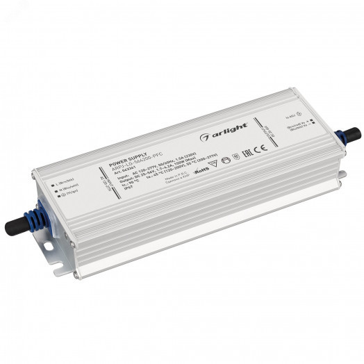 Блок питания ARPJ-LG-564200-PFC (150W, 25-56V, 1.7-4.2A) (IP67 металл, 5 лет)