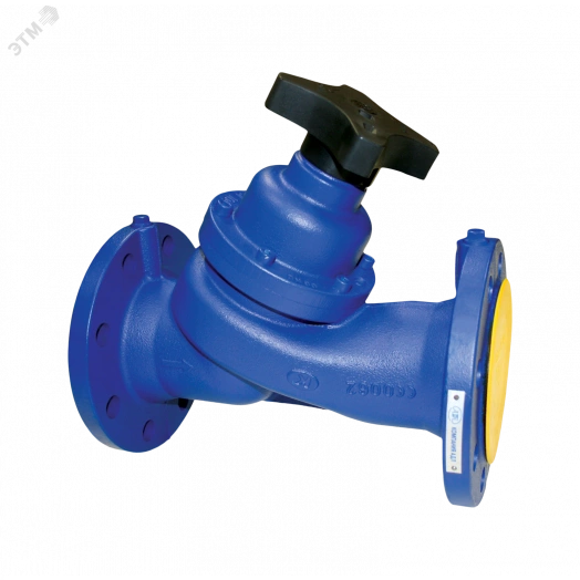 Клапан балансировочный чугунный 'Гранбаланс' КБЧ, серии 10, DN150 PN16