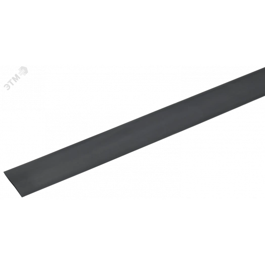 Трубка термоусадочная ТТУ 18/9 черная 1м GENERICA