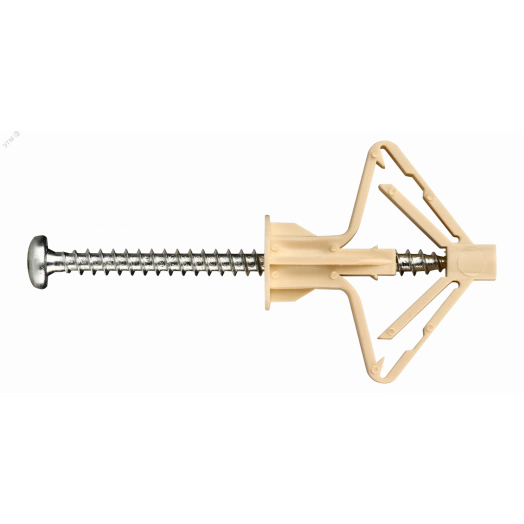 Анкер для лист.мат. с шурупом, нейлон. PLA диам.10мм (10 шт)