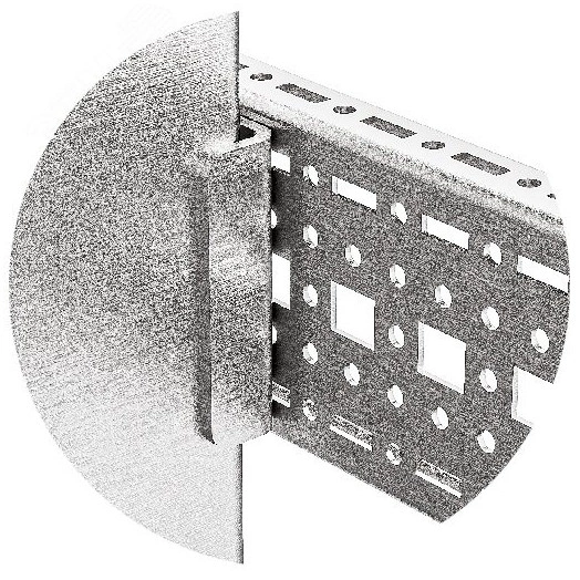 Комплект фиксаторов монтажной панели RS52 (2 шт.)