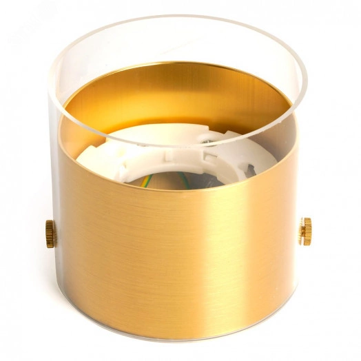 Светильник ДПО GX53 без лампы золото