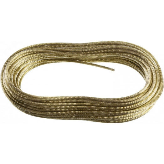 Трос стальной в оплетке 20 м, d 4 мм