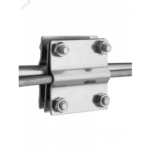 Зажим соединительный стержень — полоса/пруток нержавеющая сталь