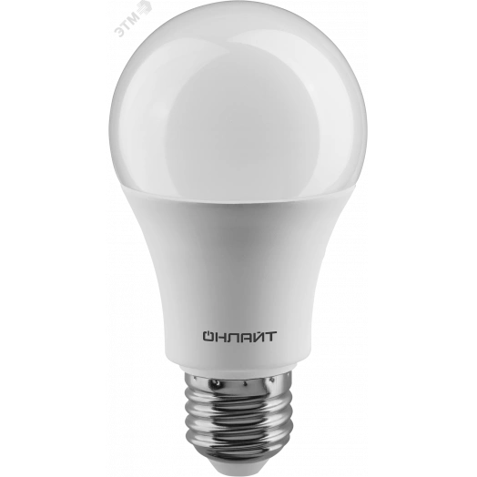 Лампа светодиодная 17вт OLL-A60-17-230-4K-E27 PRO 90-240В ОНЛАЙТ