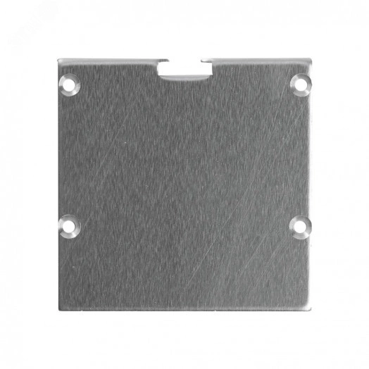 Заглушка для профиля CAB269 без отверстия (4шт) алюминий