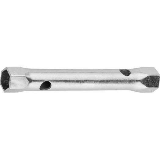 Ключ торцовый ''Мастер'', трубчатый двухсторонний, прямой, 17х19мм