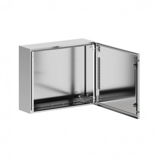 Корпус навесной STH с М/П, нержавеющая сталь AISI316, ВхШхГ 500x600x200 мм, с фланцем