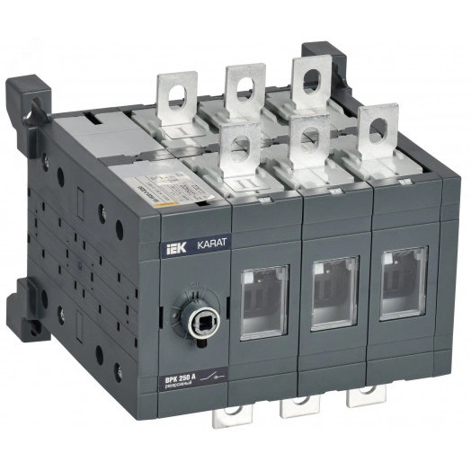 Выключатель-разъединитель ВРК реверсивный без рукоятки управления 3P 250А KARAT