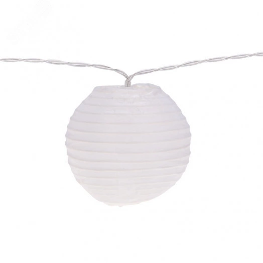 Гирлянда садовая Денг, 635см, 3000К, встроенный аккумулятор, солнечная панель, коллекция Пекин