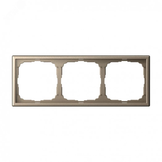 ARTGALLERY рамка 3-постовая, универсальная, шампань