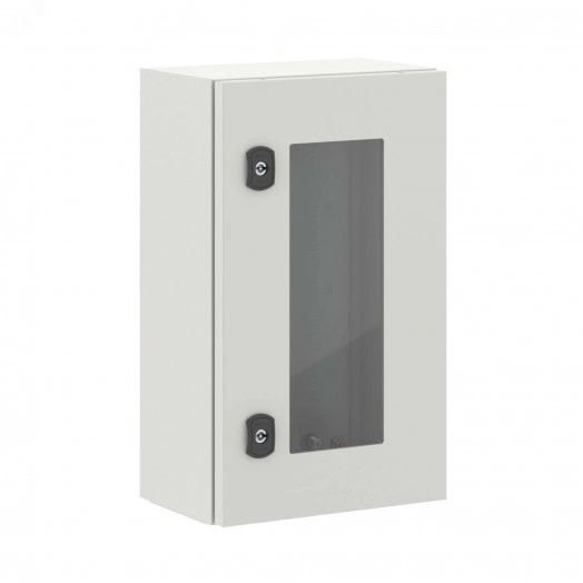 Щит монтажный ЩМП 500x300x200 мм STE с М/П с прозрачной дверью