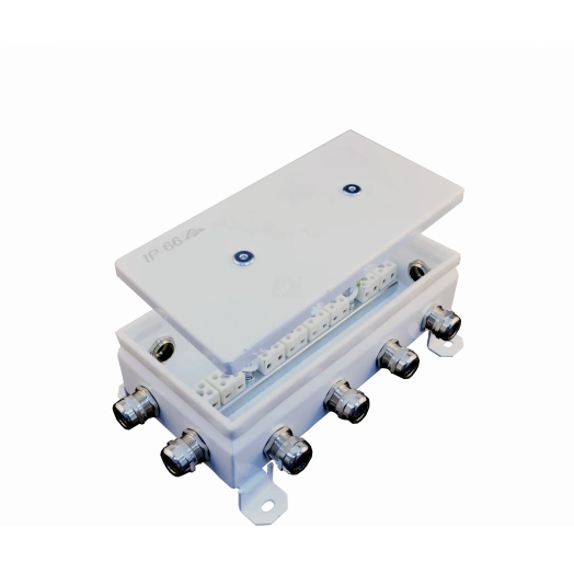 Коробка монтажная огнестойкая КМ-О                (16к)-IP66-1224, 5 вводов ABCDE-MP6-12