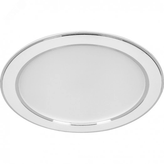 Светильник светодиодный ДВО-9w 4500К 720Лм белый