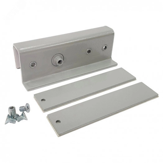 Комплект монтажный MK 150-GLU для крепления якоря замка,  серый