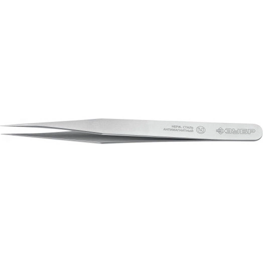Пинцет прямой 140 мм антимагнитный, Профессионал