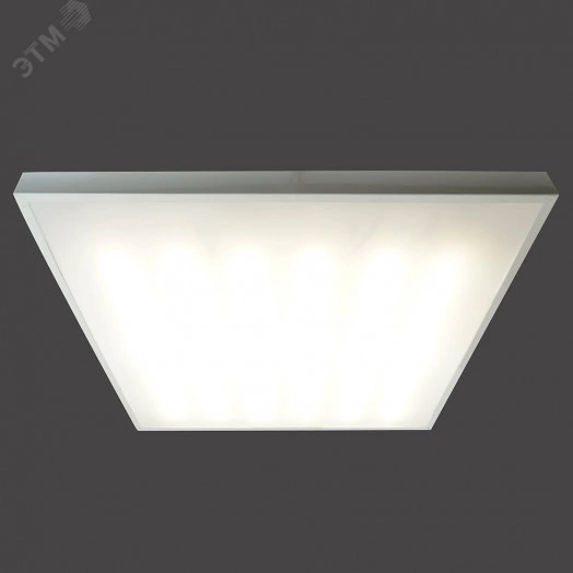 Светильник светодиодный ДВО-54w 595х595х40 4000K 5400Лм CRI90 матовый TR Армстронг