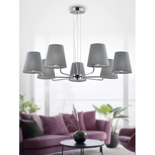 Люстра Evie 2087-307 7 х Е14 40 Вт классика