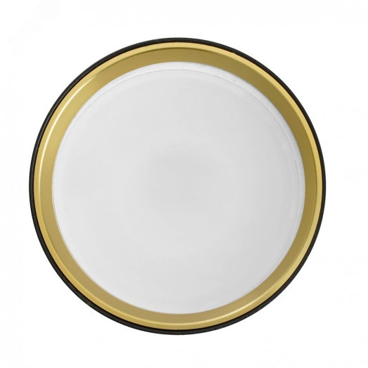 Светильник ДПО GU10 без лампы черный золото