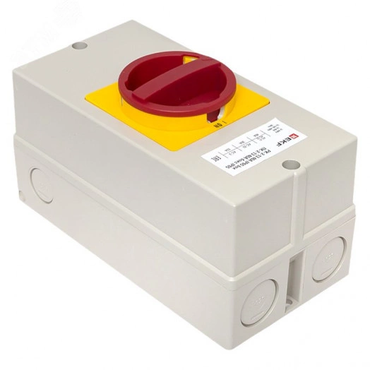 Переключатель кулачковый ПК-2-13 40А 3P ВКЛ-ВЫКЛ сблокировкой в боксе IP65 PROxima