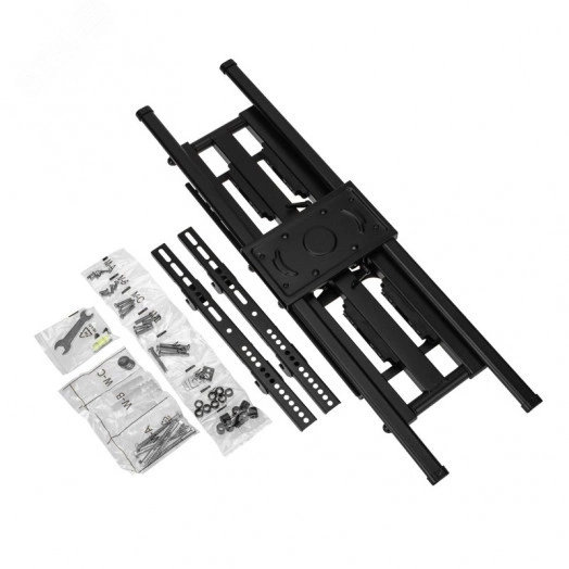 Кронштейн для телевизора 37-90 наклонно-пово ротный двойное колено Profi,