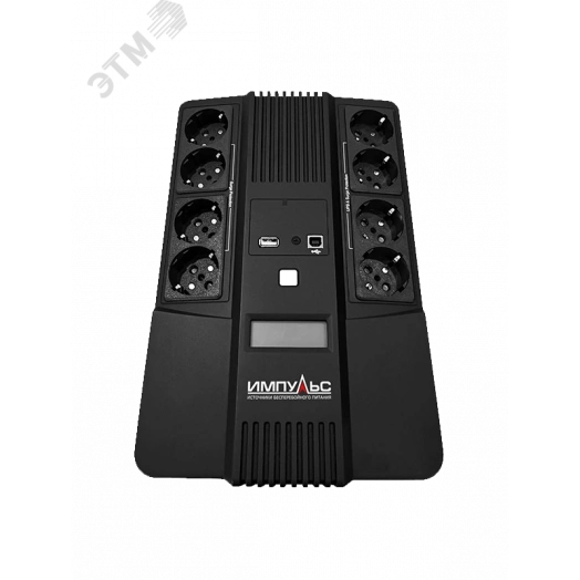 ИБП МАСТЕР 600 Line-interactive, фаза 1/1, 600/360 ВА/Вт, LED, USB, RJ11/RJ45, CHRG USB, SCHUKOx8