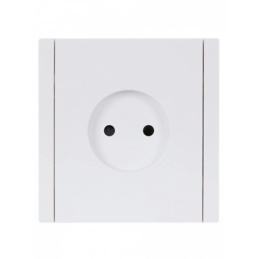 FORTE&PIANO Розетка 1-местная без заземления с защитными шторками винтовое крепление 10А FP217 белый IEK