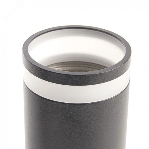 Светильник ДБО 3хGU10 без ламп наклонный черный