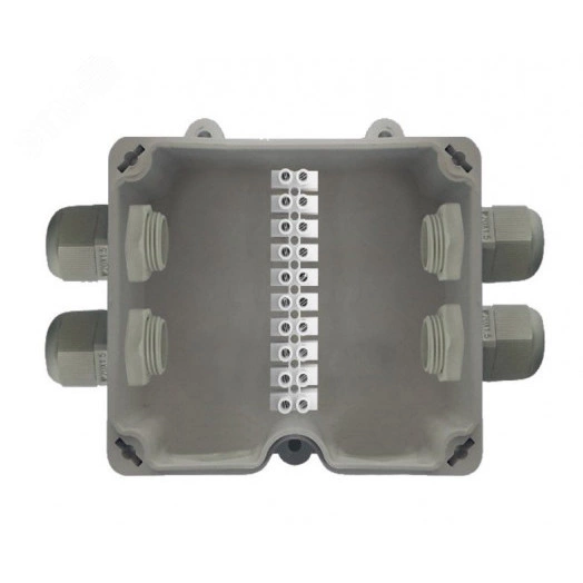 Коробка распределительная клеммная влагозащищенная КСП-10 (10мм2) IP66 АЯКС
