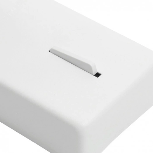 Светильник ДБО GU10 без лампы наклонный с выключателем белый