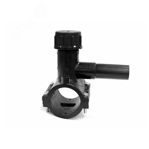 Седелка ES с фрезой электросварная d 63x 25 SDR11