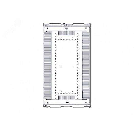 Шкаф Uniprom. 42U-600/1070. боковые панели 4шт. черный