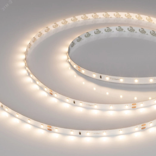 Лента UL-A60-8мм 24V Warm3000 (7.2 W/m, IP20, 5м) (7 лет)