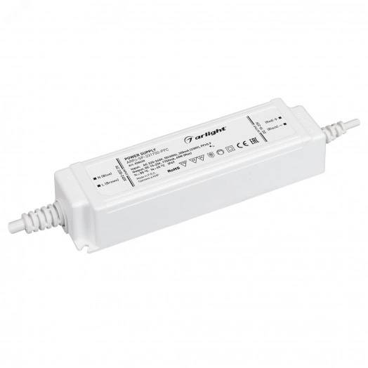 Блок питания ARPJ-SP-231750-PFC (40W, 15-23V, 1.75A) (IP67 Пластик, 5 лет)