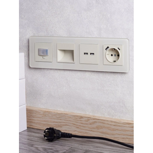 BRITE Датчик движения ДС10-1-БрКр бежевый IEK