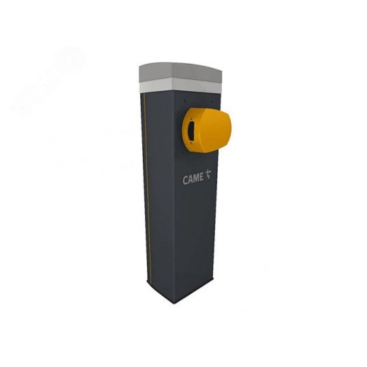 Тумба шлагбаума из оцинкованной и окрашенной стали с бесколлекторным двигателем, класс защиты IP54. Версия PARKARE