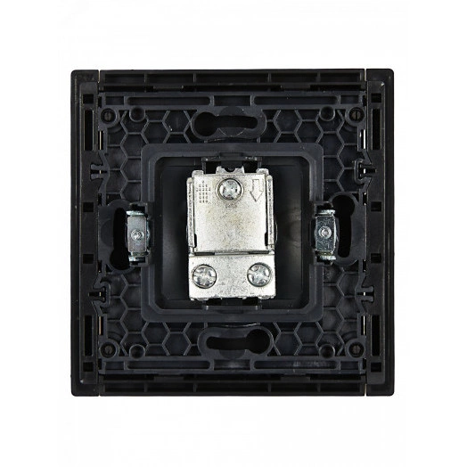 FORTE&PIANO Розетка TV проходная FP129 черный IEK