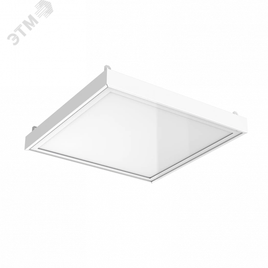 Светильник светодиодный C070/UGL медицинский встраиваемый/накладной 35 Вт CRI90 4000 K 595х595х60 мм IP65 с рассеивателем стекло аварийный автономный постоянного действия