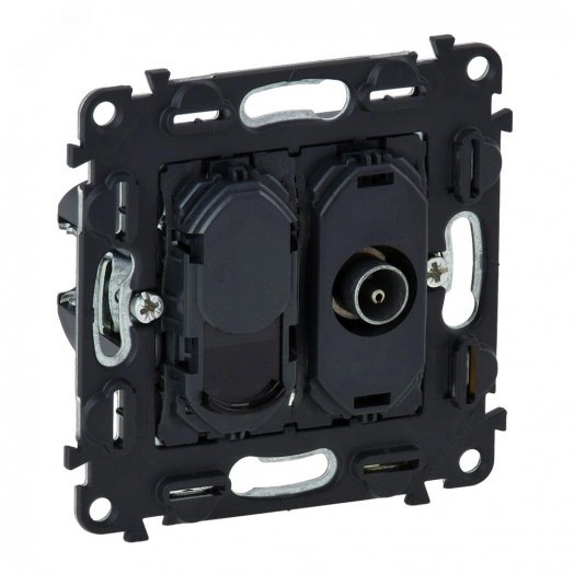 Valena IN MATIC Розетка TV звезда/RJ45 Кат 6 UTP