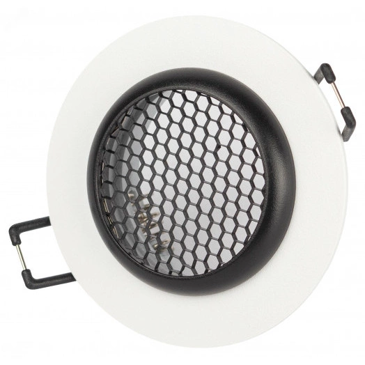 Светильник встраиваемый алюминиевый KL109 WH/BK MR16 GU5.3 белый/черный матовый