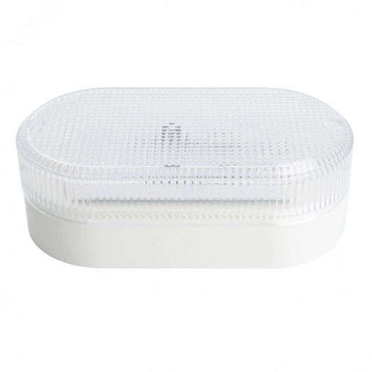 Светильник светодиодный ДБП-12w 4000К IP65 белый призма TR Овал