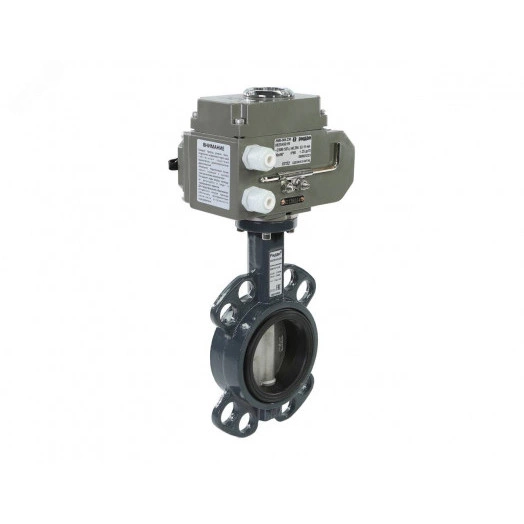 Затвор дисковый поворотный PN16 DN 250 чугун/EPDM/ЭП24В