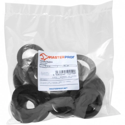 Прокладка резиновая (для воды) 1 1/4' (50 шт.)-пакет