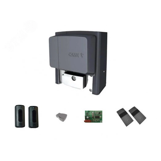 Комплект автоматики для для откатных ворот на основе привода BKS18AGS с управлением через приложение (встроенный блок управления ZBKN, фотоэлементы)