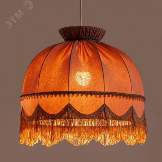 Абажур Ретро торшерный подвес пыльная роза и.у.