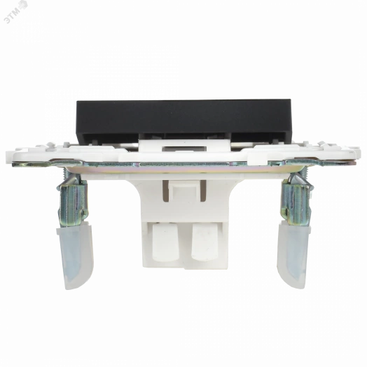 SKANDY Выключатель 1-клавишный с индикацией 10А SK-V07Bl черный IEK