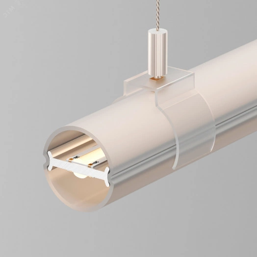 Профиль ARH-ROUND-D20-DUAL-2000 ANOD (Алюминий)