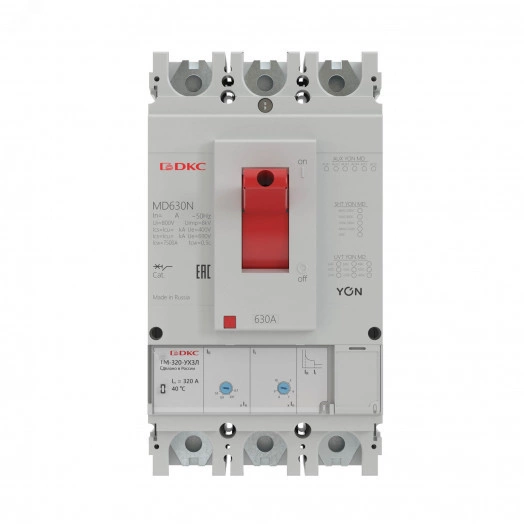 Выключатель автоматический в литом корпусе YON